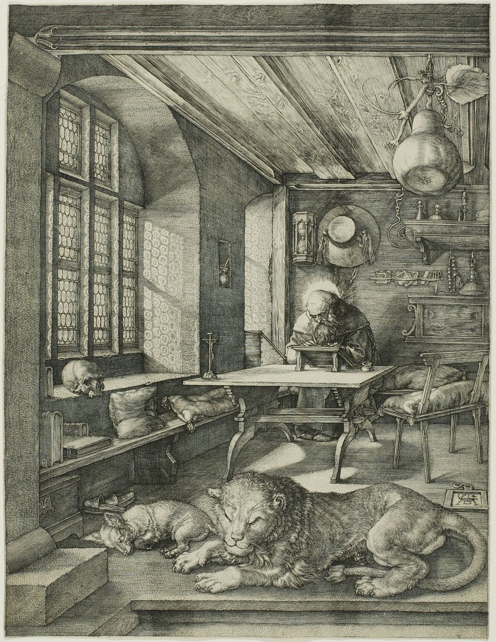 St. Jerome in His Study by Albrecht Dürer