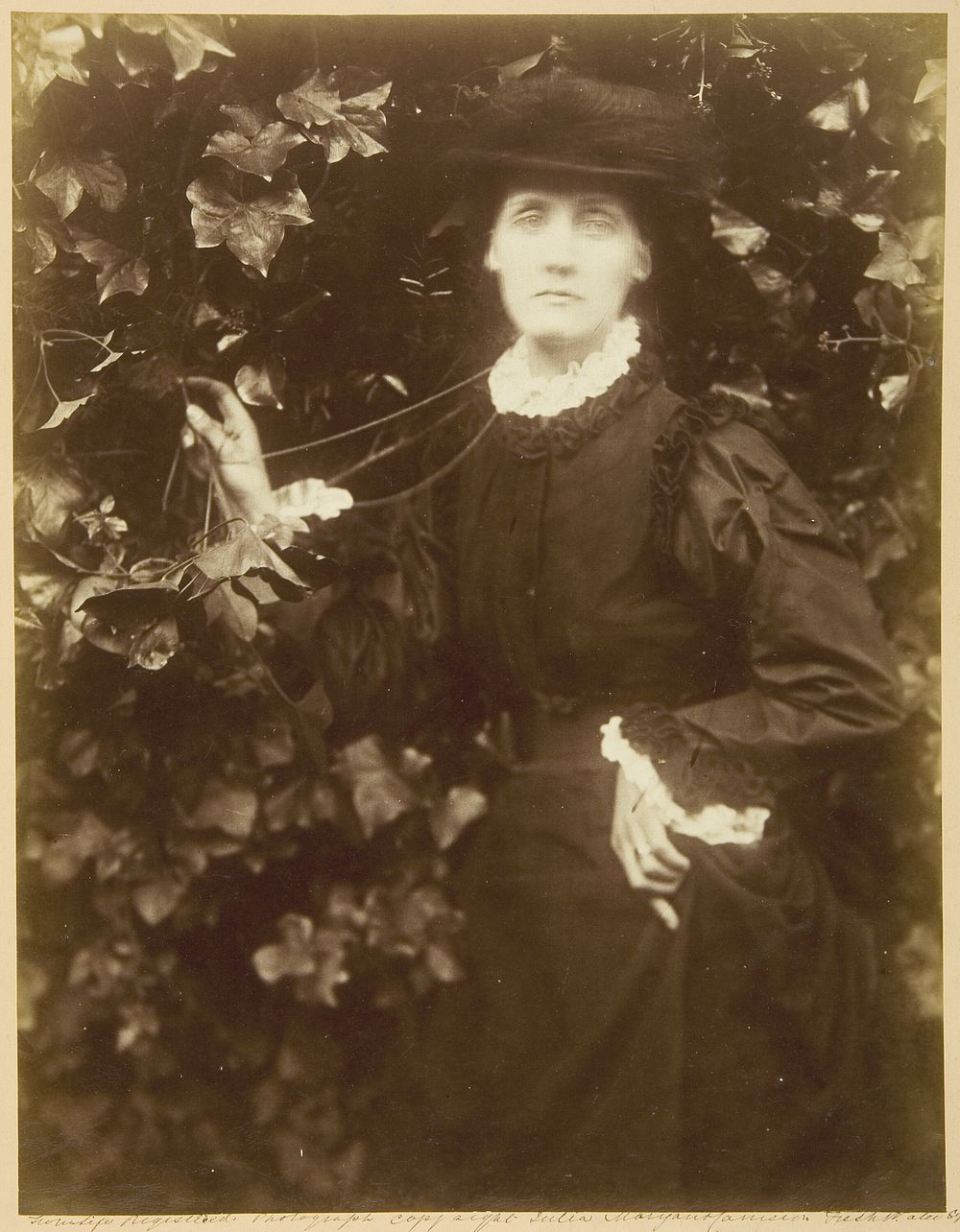 Mrs. Herbert Duckworth ("She Walks in Beauty") by Julia Margaret Cameron