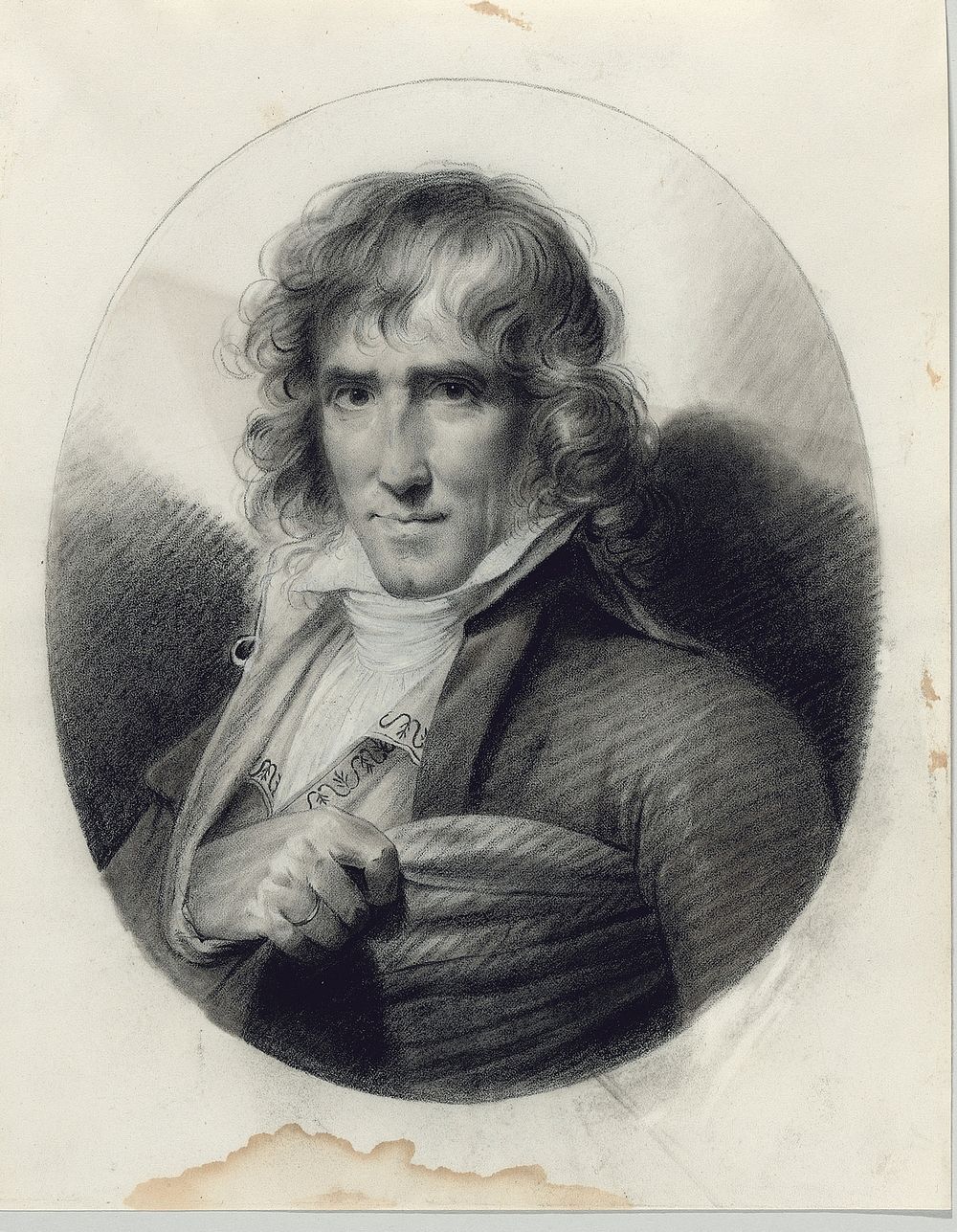 Portrait of the Artist Joseph Chinard by Jean-Baptiste Isabey