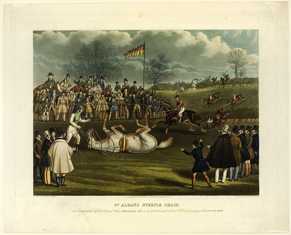 Saint Albans Steeplechase by Charles Hunt