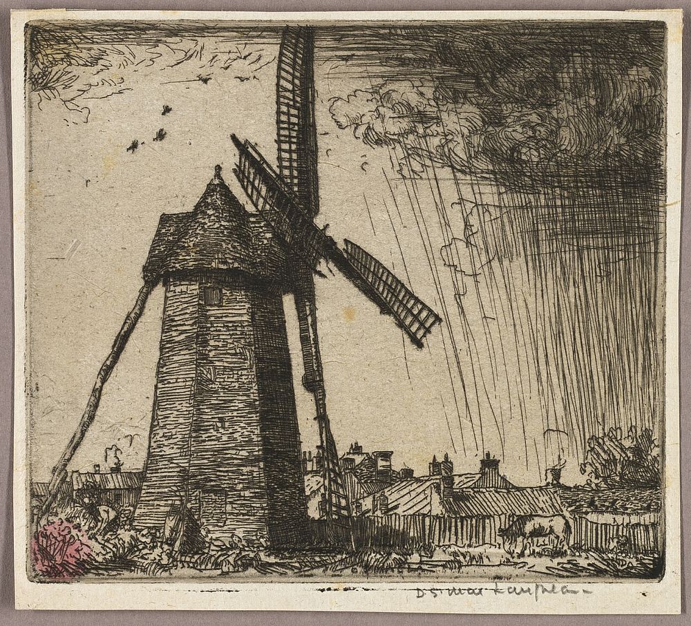 The Windmill by Donald Shaw MacLaughlan