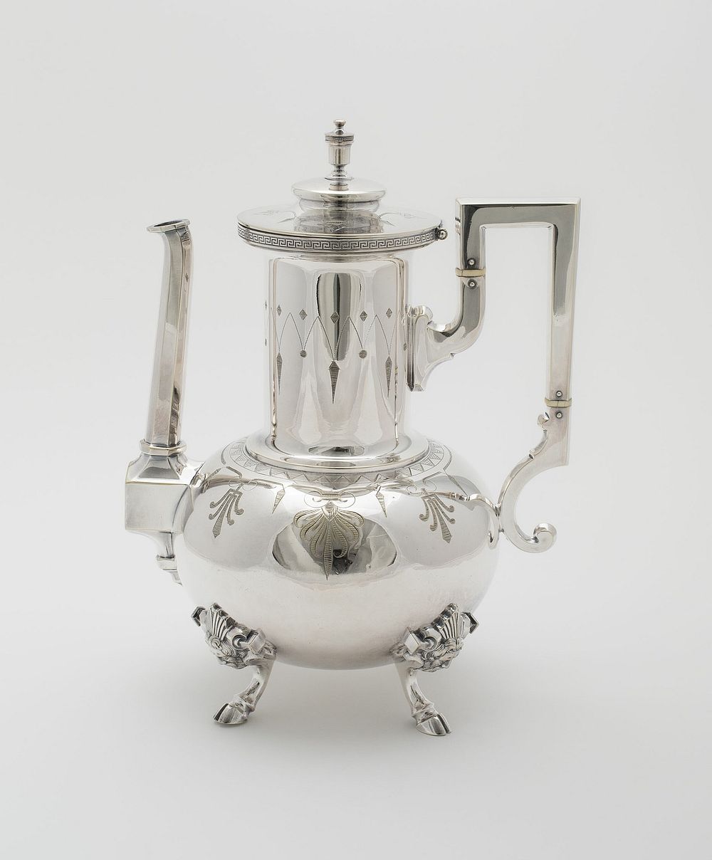 Coffee Pot, part of Tea and Coffee Service by Rogers and Smith Company (Maker)