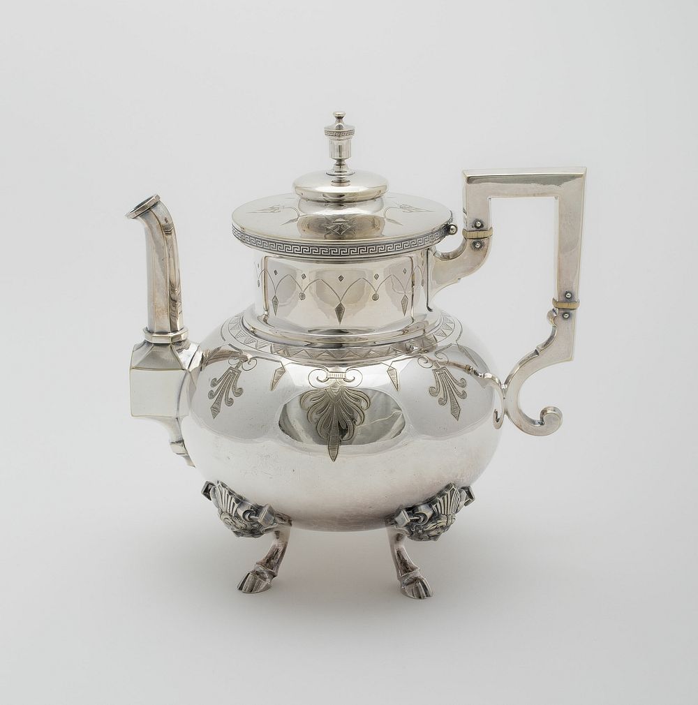 Teapot, part of Tea and Coffee Service by Rogers and Smith Company (Maker)