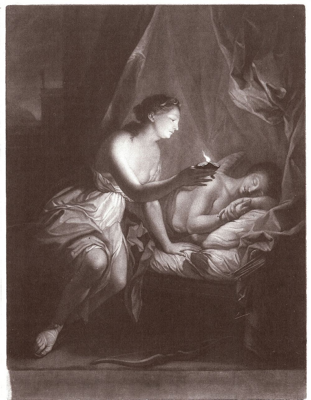 Cupid and Psyche by James MacArdell