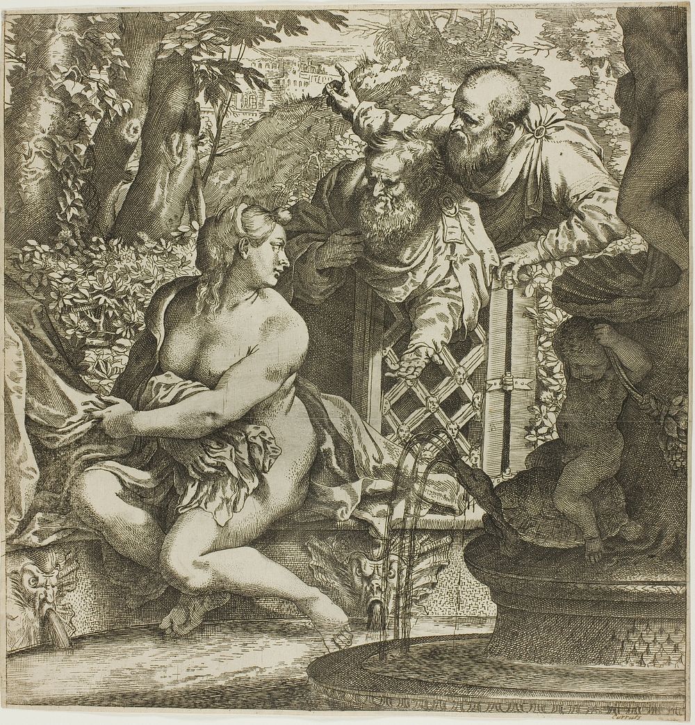 Susanna and the Elders by Annibale Carracci