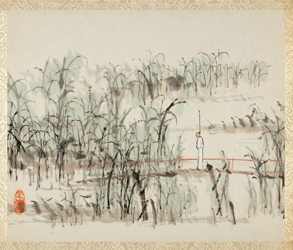 Landscapes for Liu Songfu by Xugu