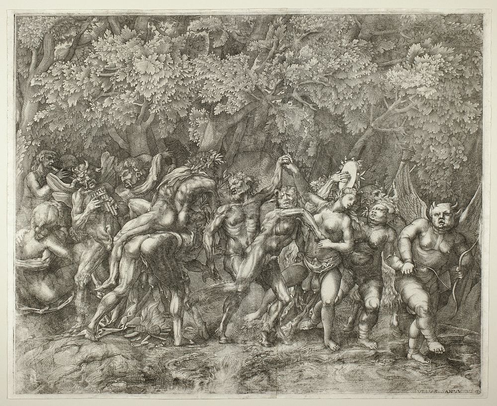 Bacchanal by Giulio Sanuto