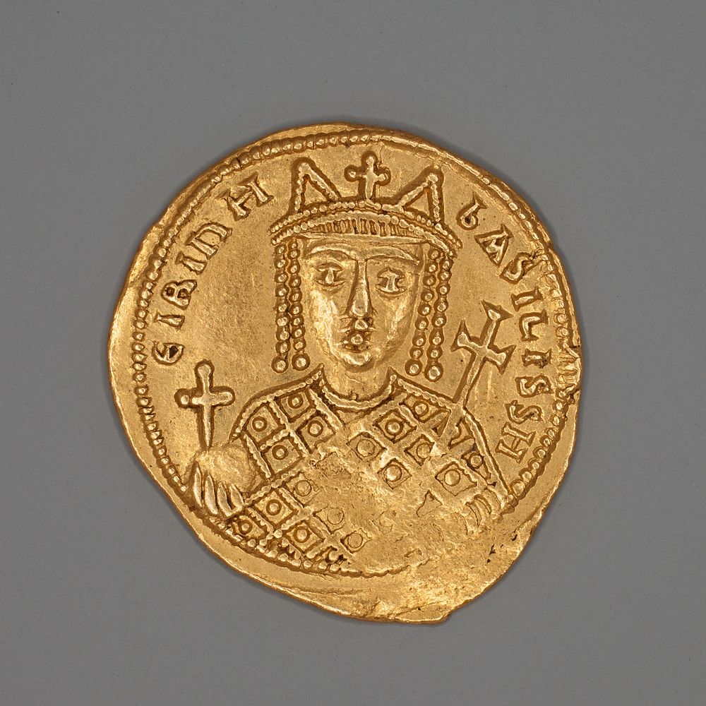 Solidus (Coin) of Empress Irene by Byzantine