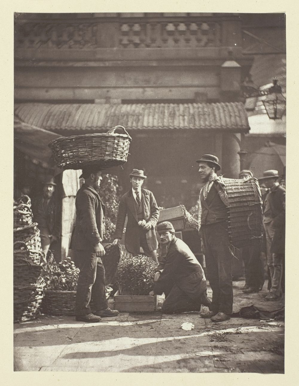 Covent Garden Labourers by John Thomson (Photographer)