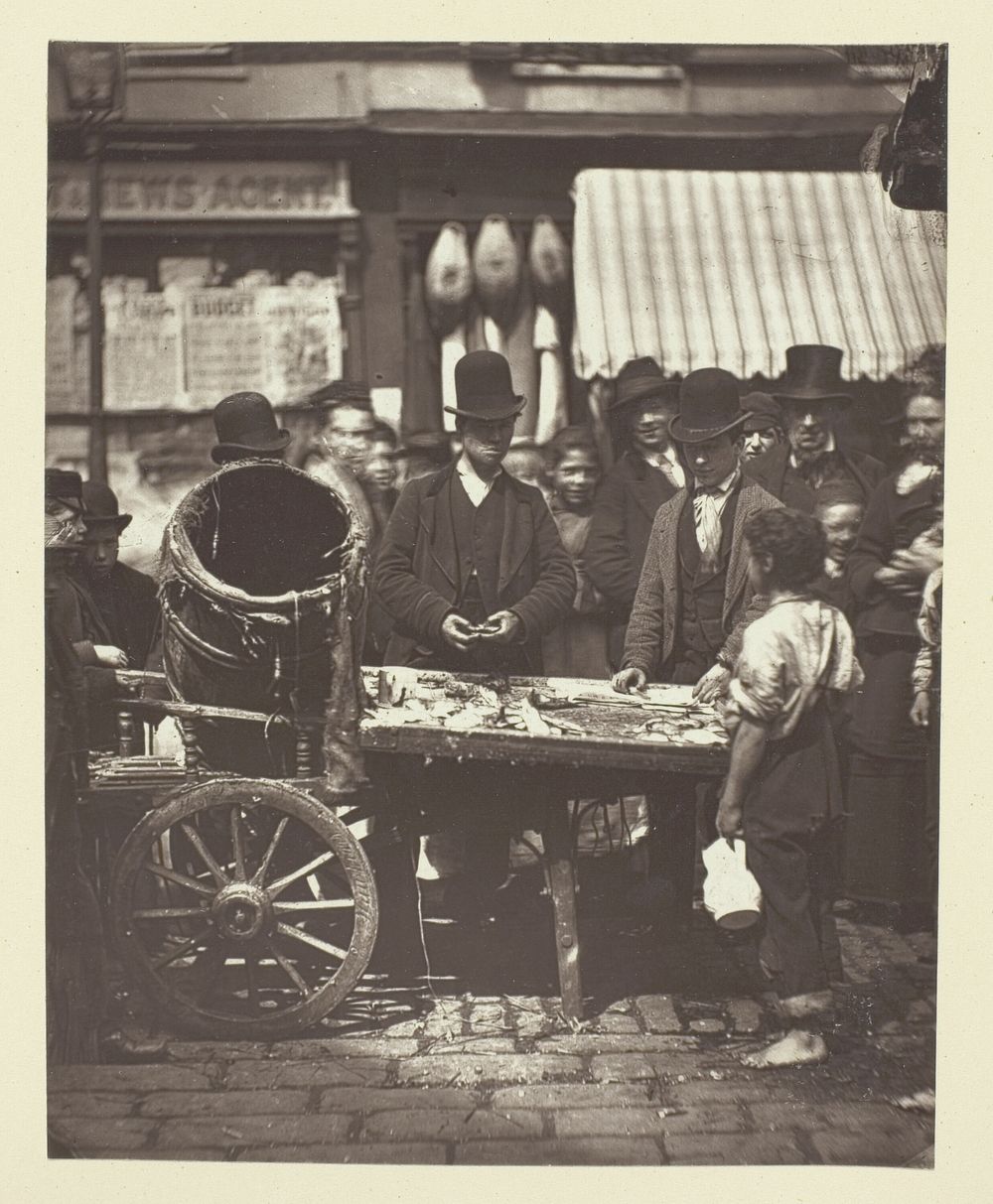 Cheap Fish of St. Giles's by John Thomson (Photographer)