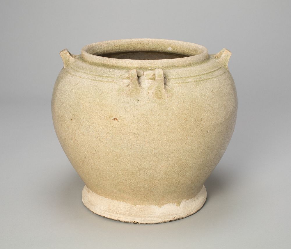 Jar with Square Handles