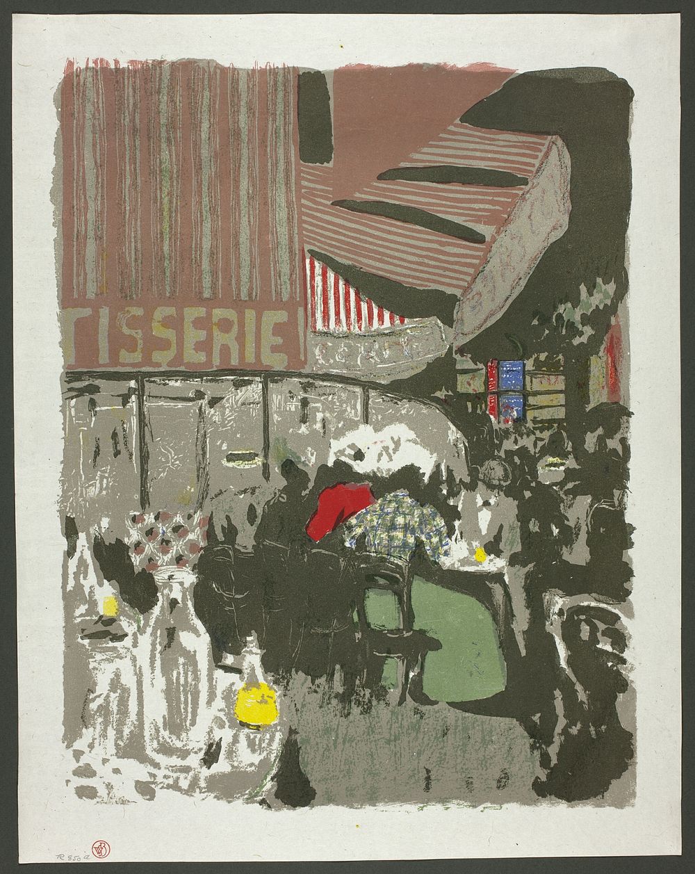 The Pastry Shop, plate ten from Landscapes and Interiors by Édouard Jean Vuillard