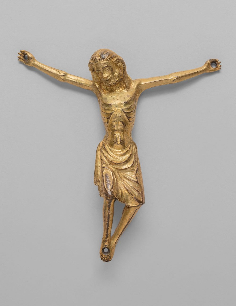 Corpus from a Processional Cross by Sienese School