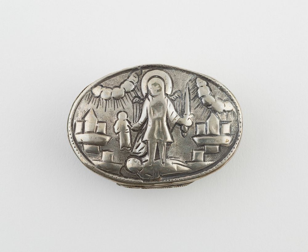 Snuffbox with Scene of St. Michael Triumphing Over the Devil