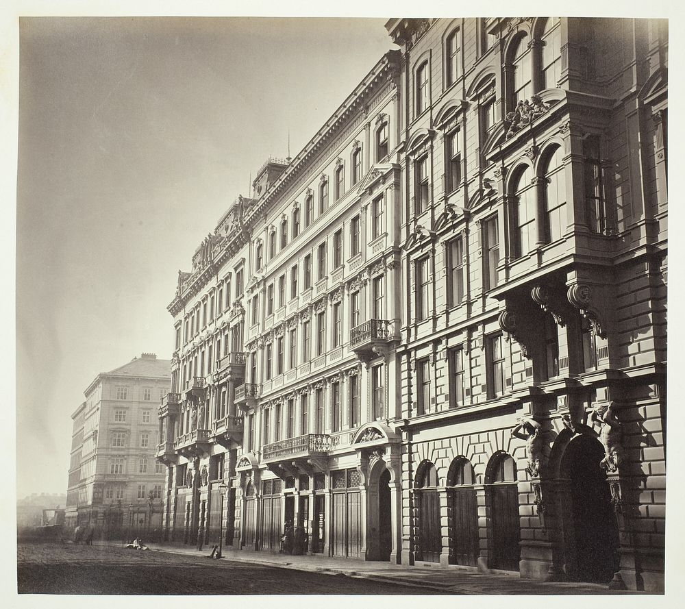 Operngasse No. 6, Zinshaus des Herrn M. Faber by Anonymous