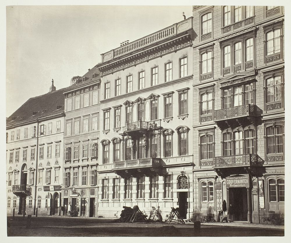 Jägerzeile No. 39, Wohnhaus des Herrn Stef. Mayerhofer by Anonymous
