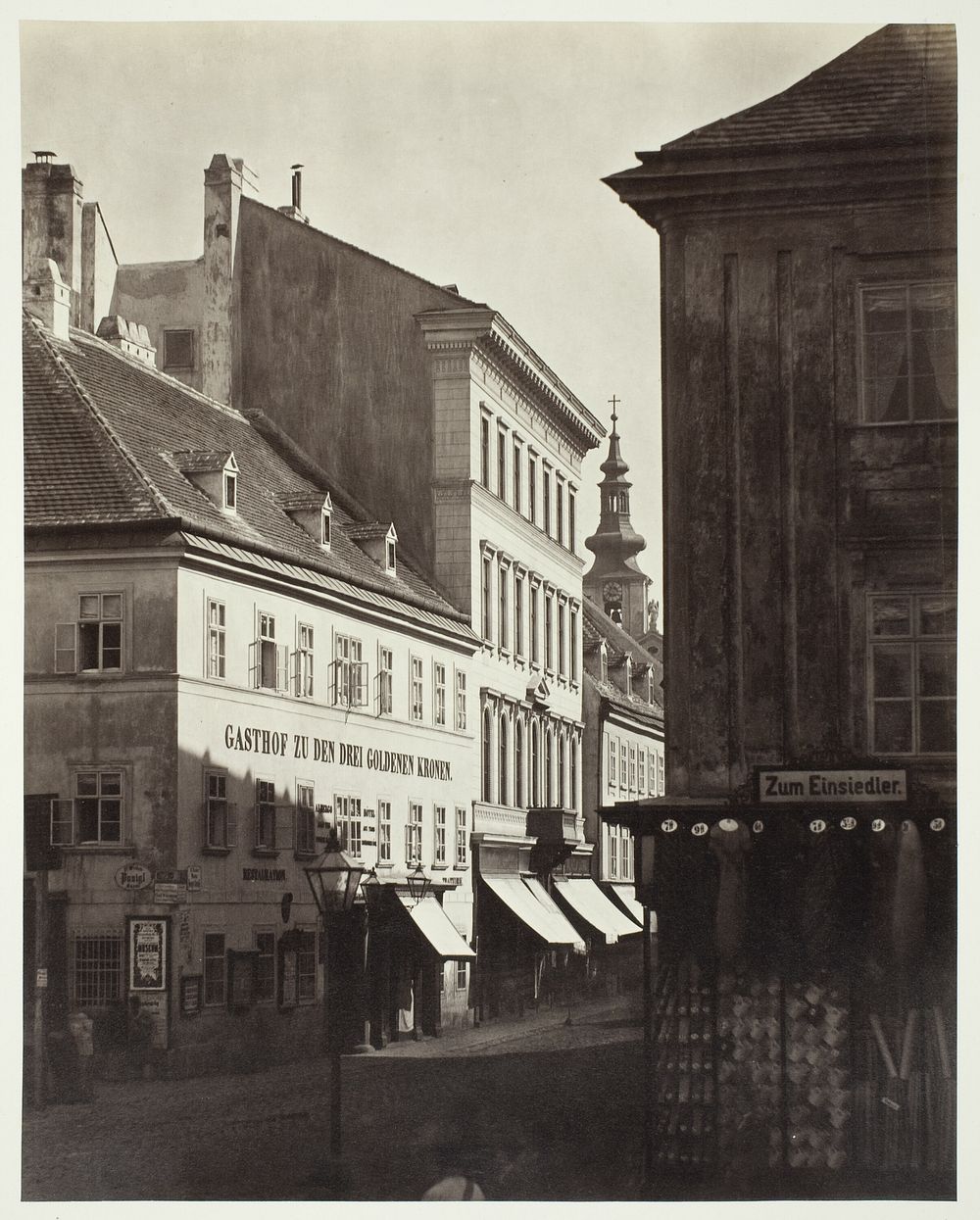 Wieden, Hauptstraβe No. 37, Wohnhaus des Herrn F. Tomas by Anonymous