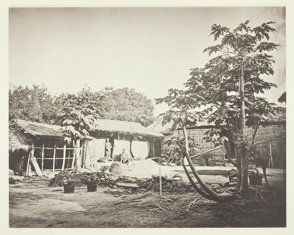 A Pepohoan Dwelling by John Thomson
