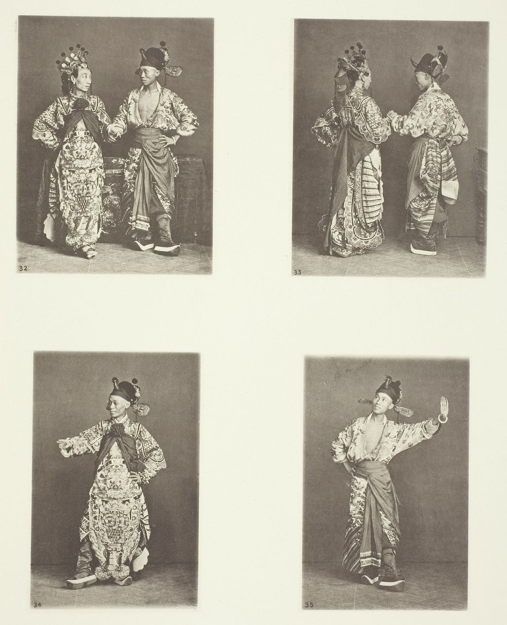 Actors, Ancient Marriage Costume; Actors, Ancient Marriage Costume; Ancient Costumes by John Thomson