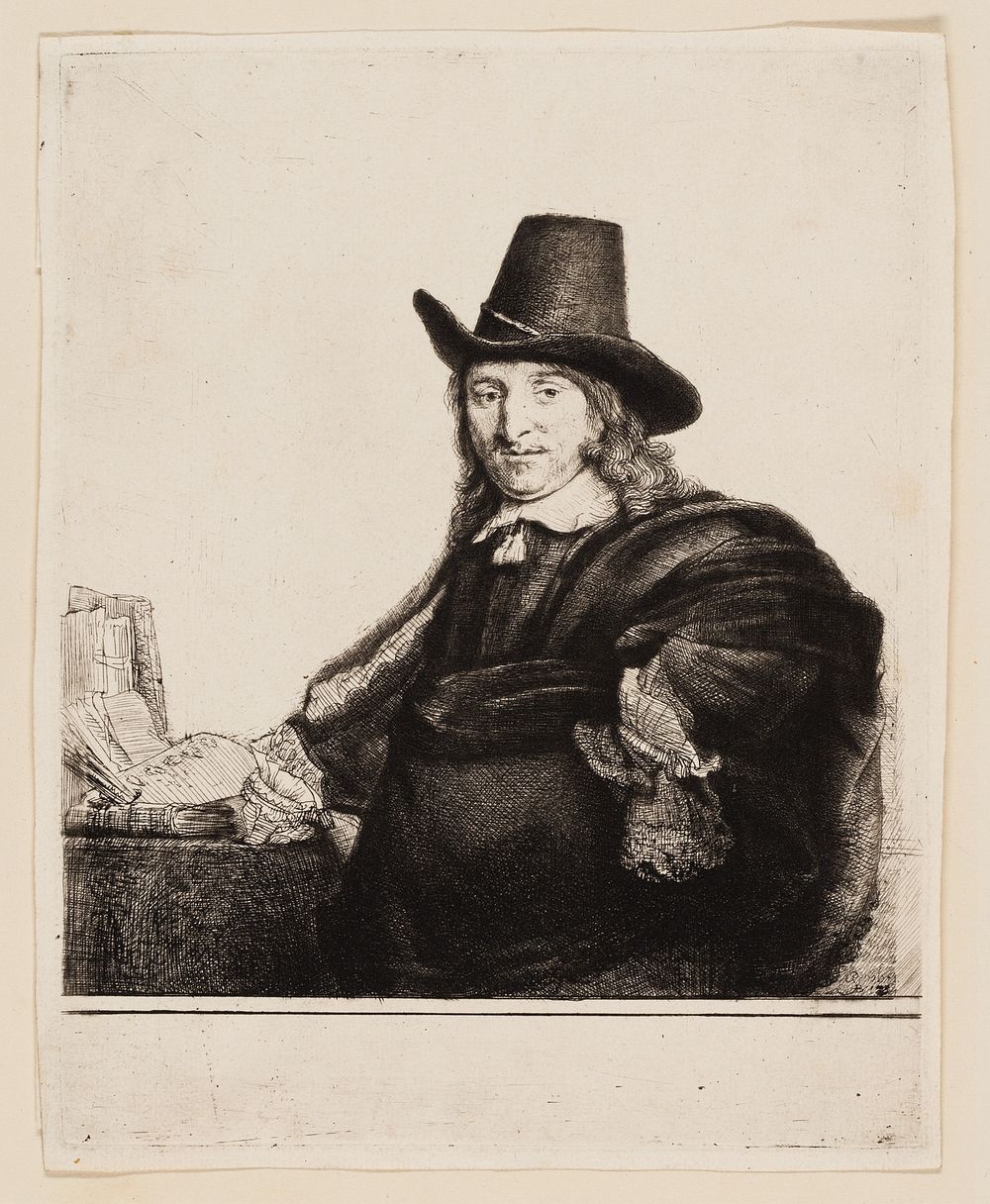 Jan Asselijn, Painter by Rembrandt van Rijn