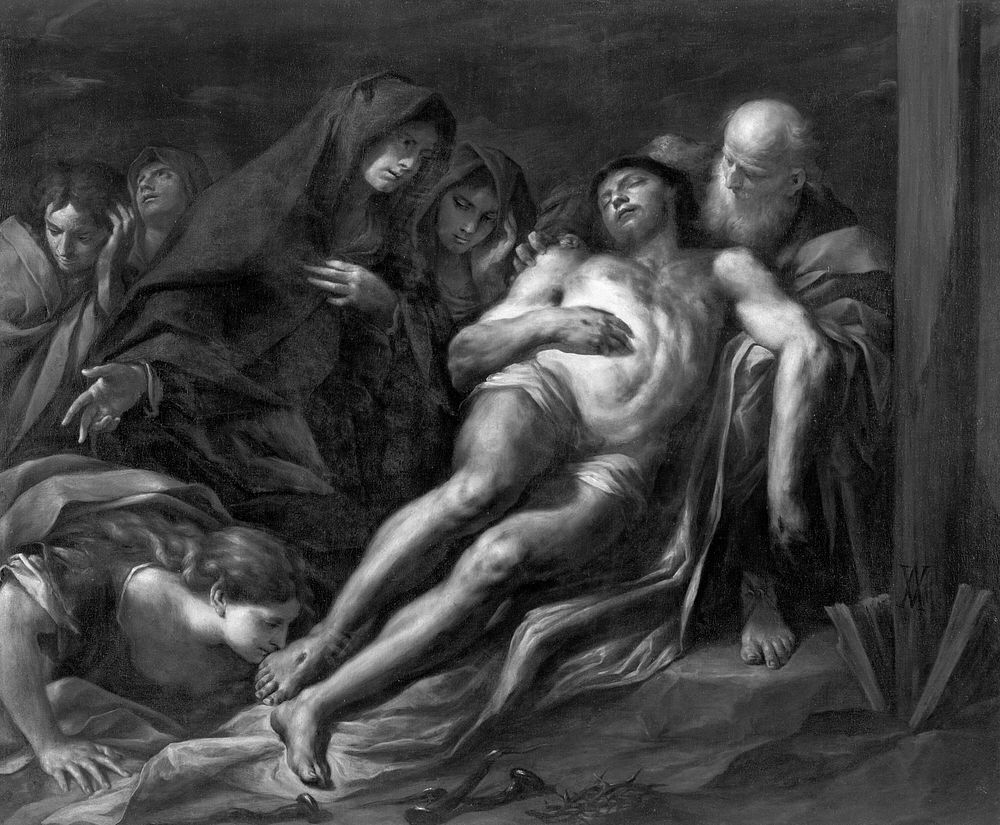 The Lamentation by Andrea Vaccaro