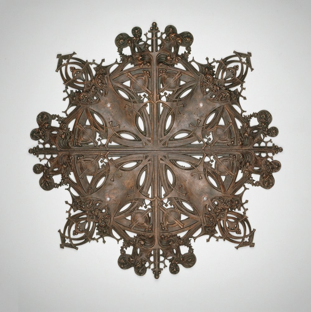 Elevator Grille Ornament from Schlesinger and Mayer Store, Chicago, Illinois by Louis H. Sullivan (Architect)