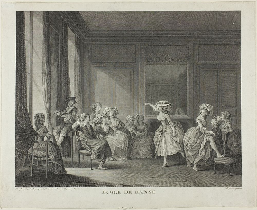 Dancing School by François Dequevauviller