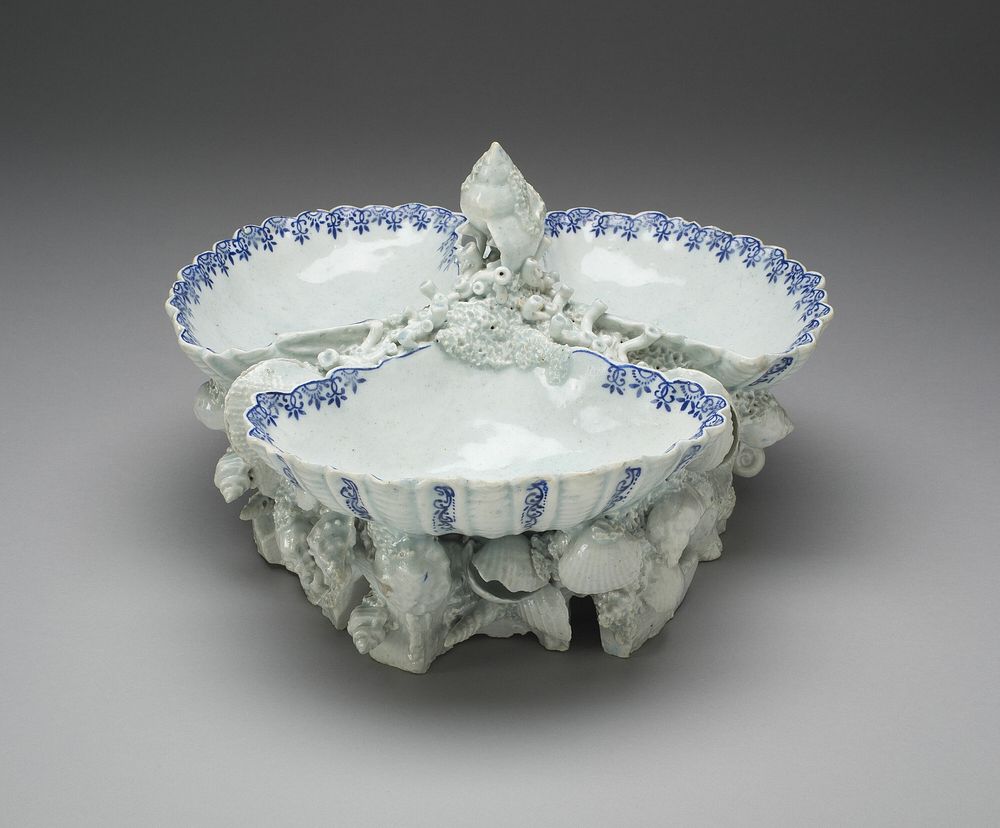 Sweetmeat Dish by Bow Porcelain Factory