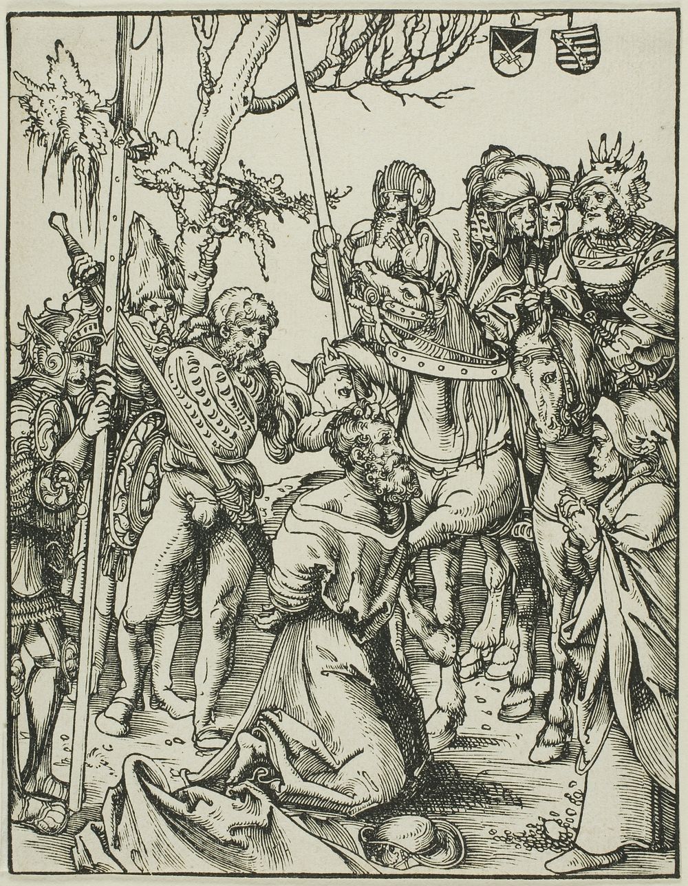 Saint James the Greater, from The Martyrdom of the Apostles by Lucas Cranach, the Elder