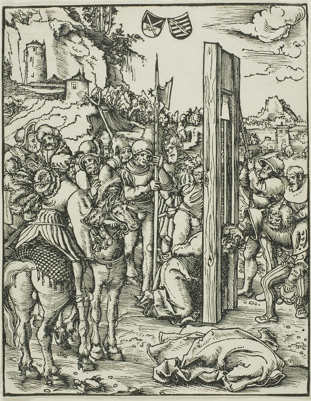 Saint Matthias, from The Martyrdom of the Apostles by Lucas Cranach, the Elder