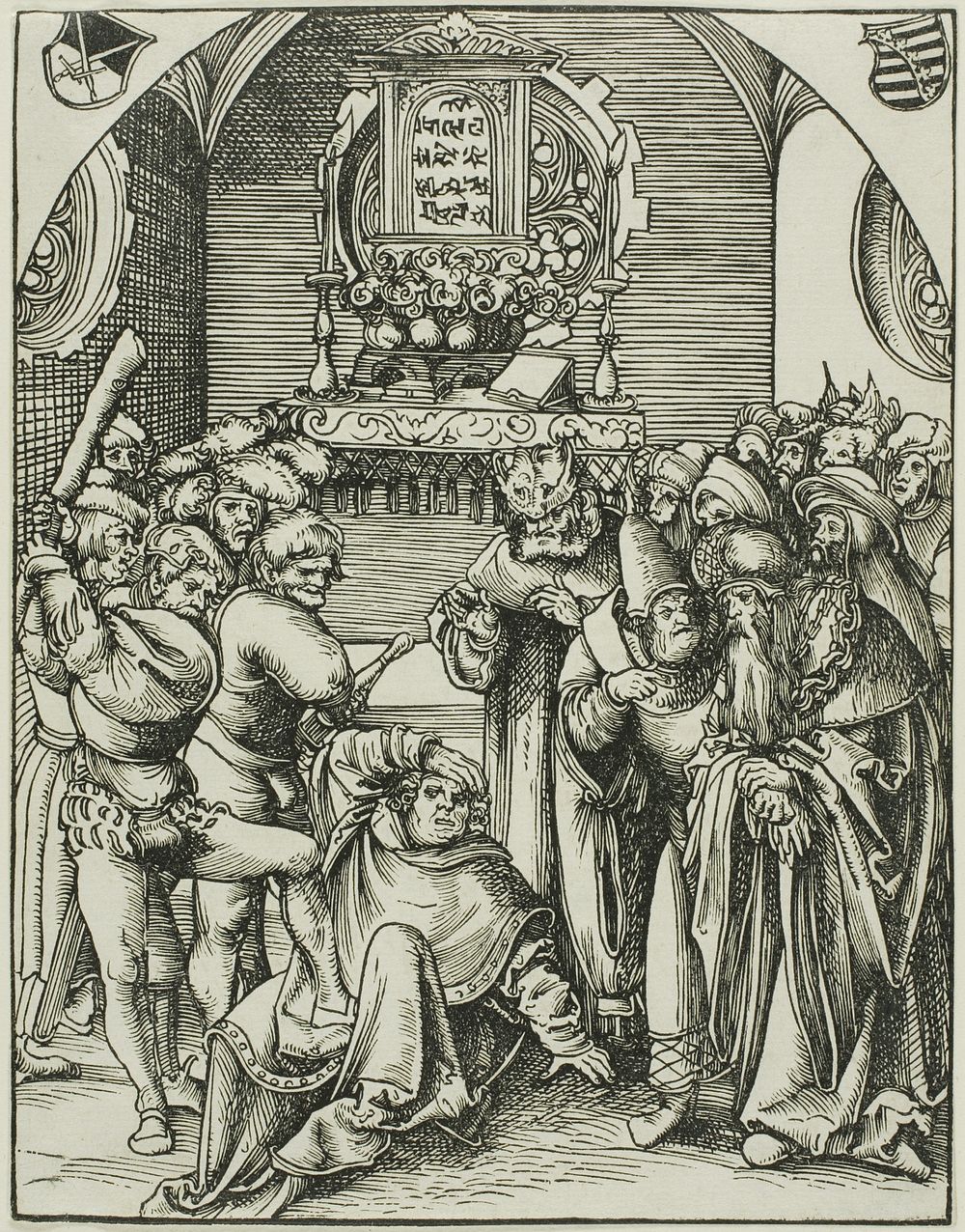 Saint Jude, from The Martyrdom of the Apostles by Lucas Cranach, the Elder