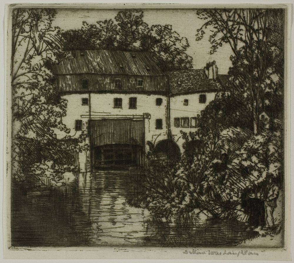 Moulin St. Maurice by Donald Shaw MacLaughlan