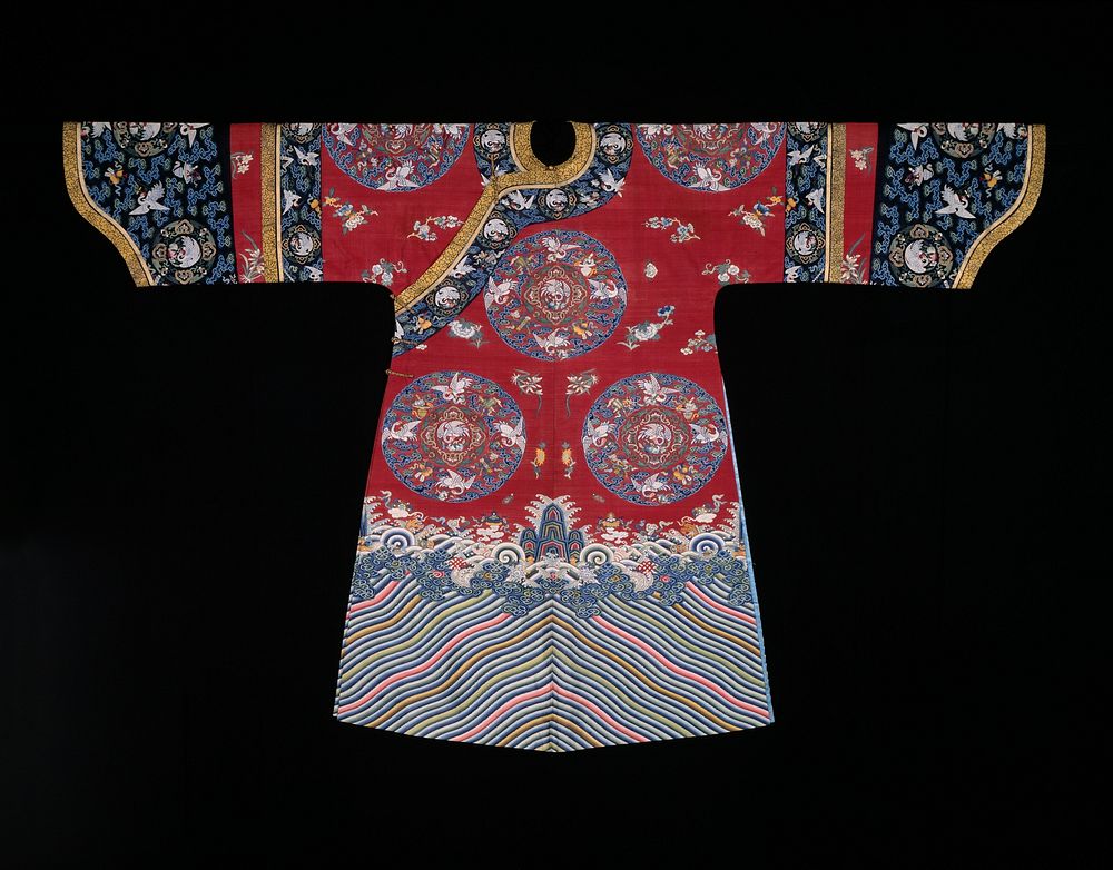 Woman's Long Pao (Formal Domestic Robe) by Manchu