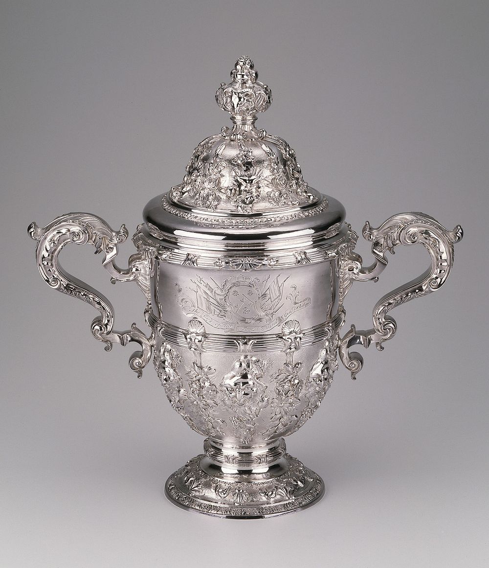 Two-Handled Cup and Cover by Paul de Lamerie