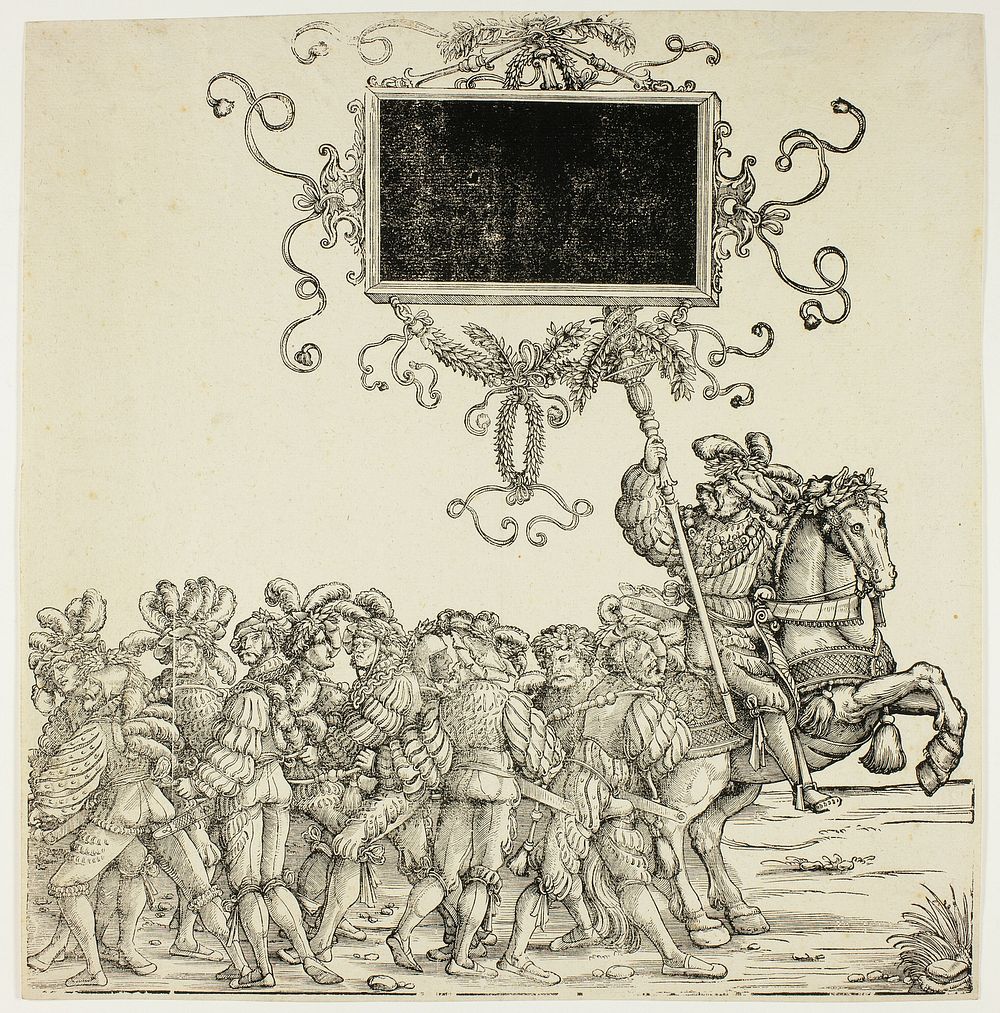 Triumph of Maximilian by Hans Burgkmair, the elder