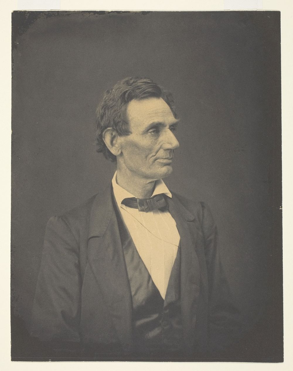 Abraham Lincoln, Springfield, Illinois by Alexander Hesler