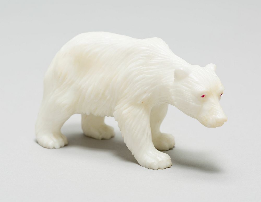 Miniature Polar Bear by Dom Faberzhe