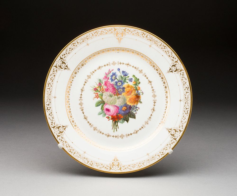 Plate by Manufacture nationale de Sèvres (Manufacturer)