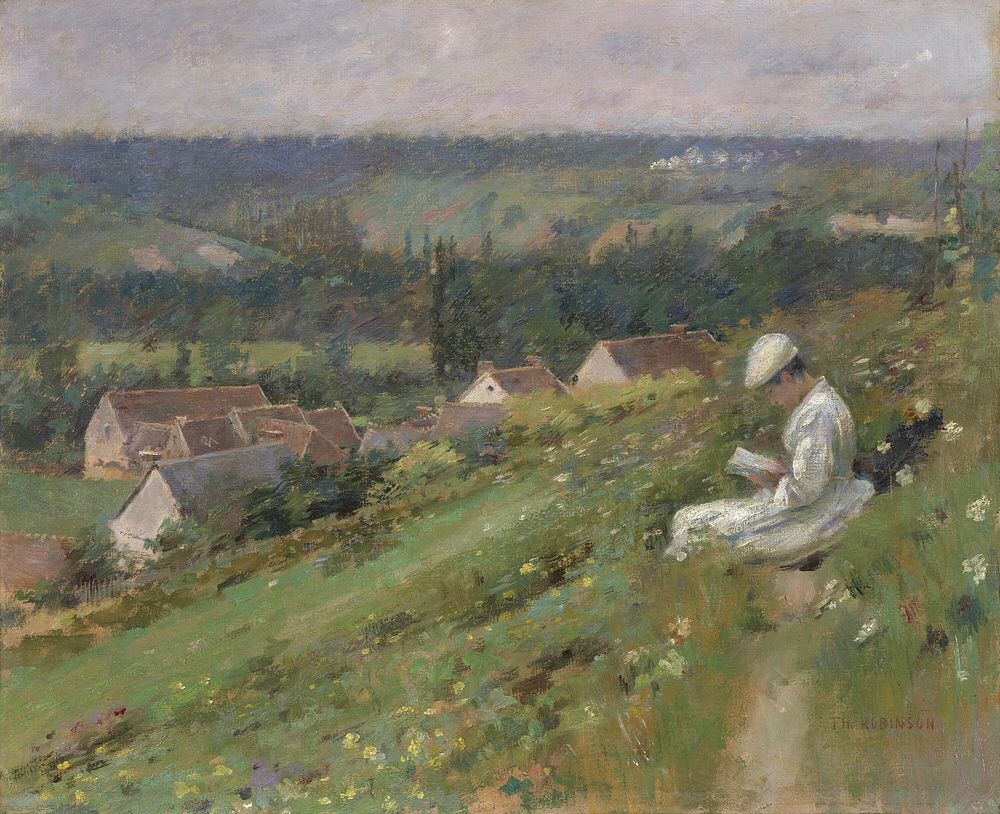 The Valley of Arconville by Theodore Robinson