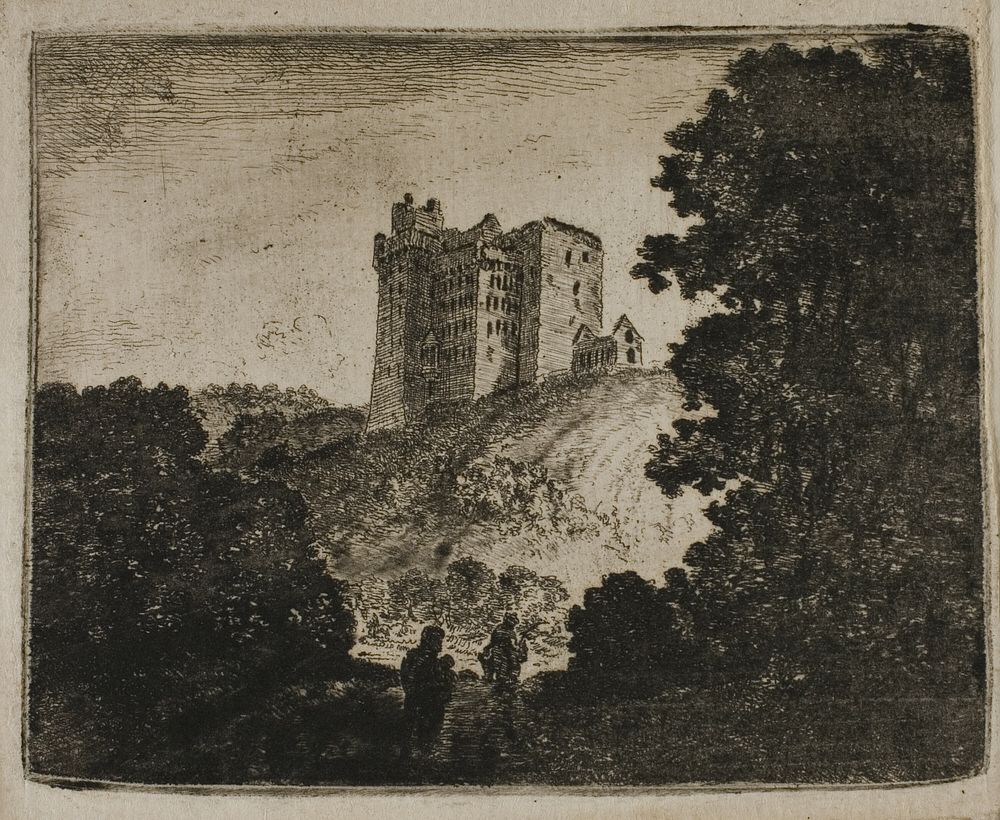 Crichton Castle by John Clerk of Eldin