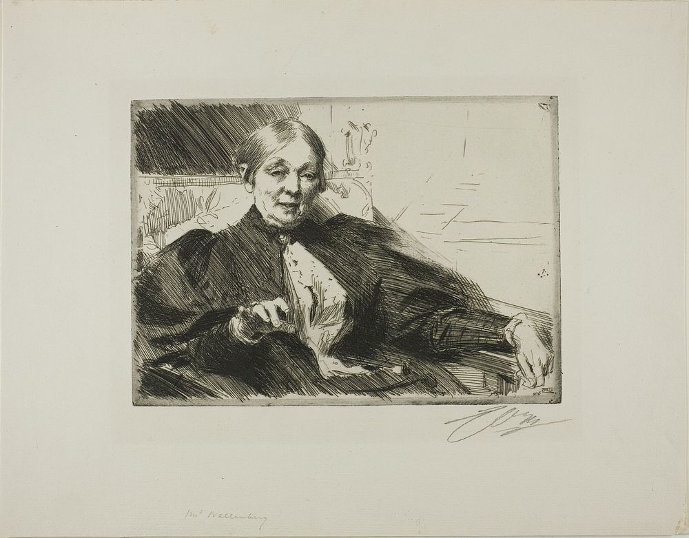 Anna Wallenberg by Anders Zorn