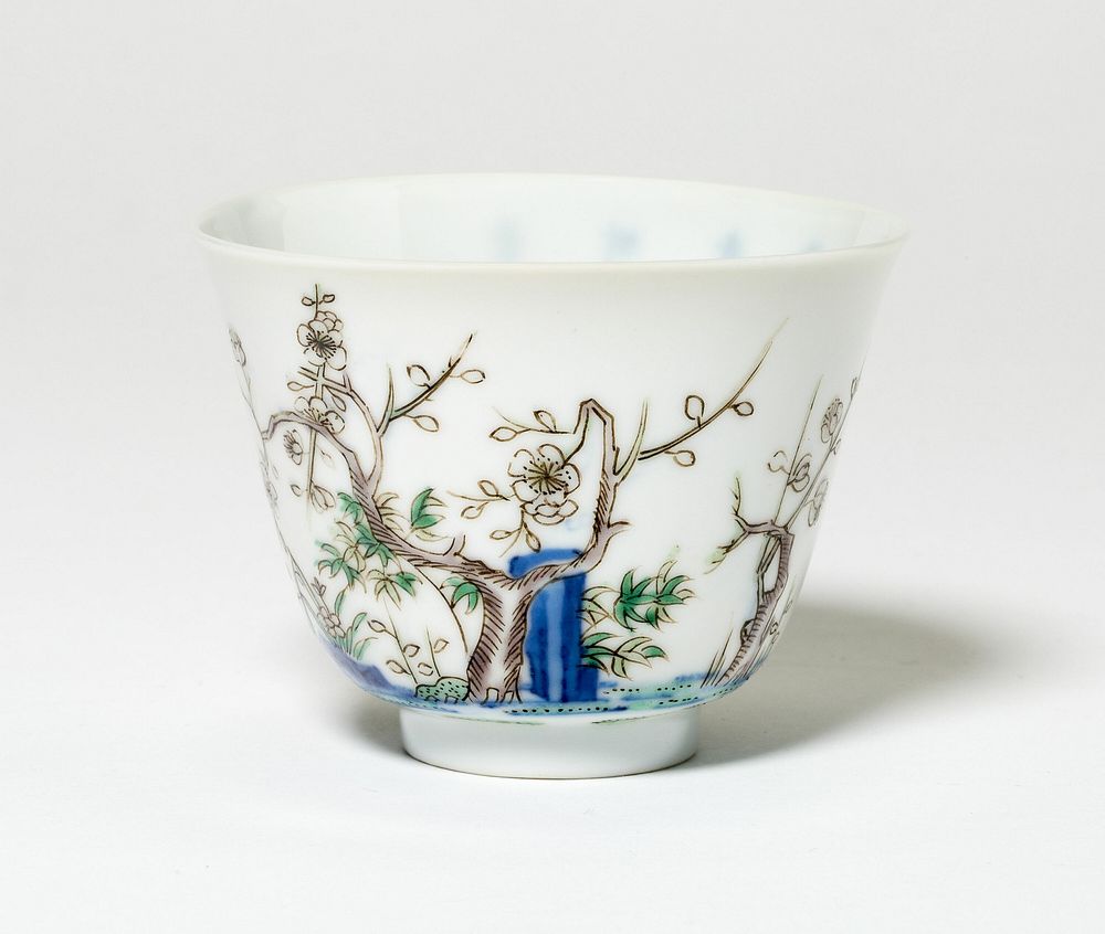 Cup with Plum Blossoms