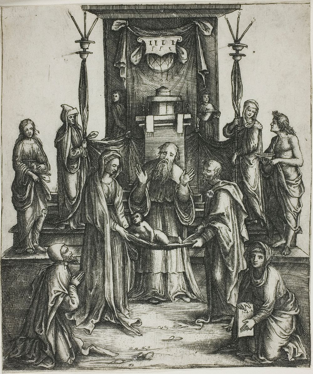 Presentation of Christ by Lorenzo di Ottavio Costa