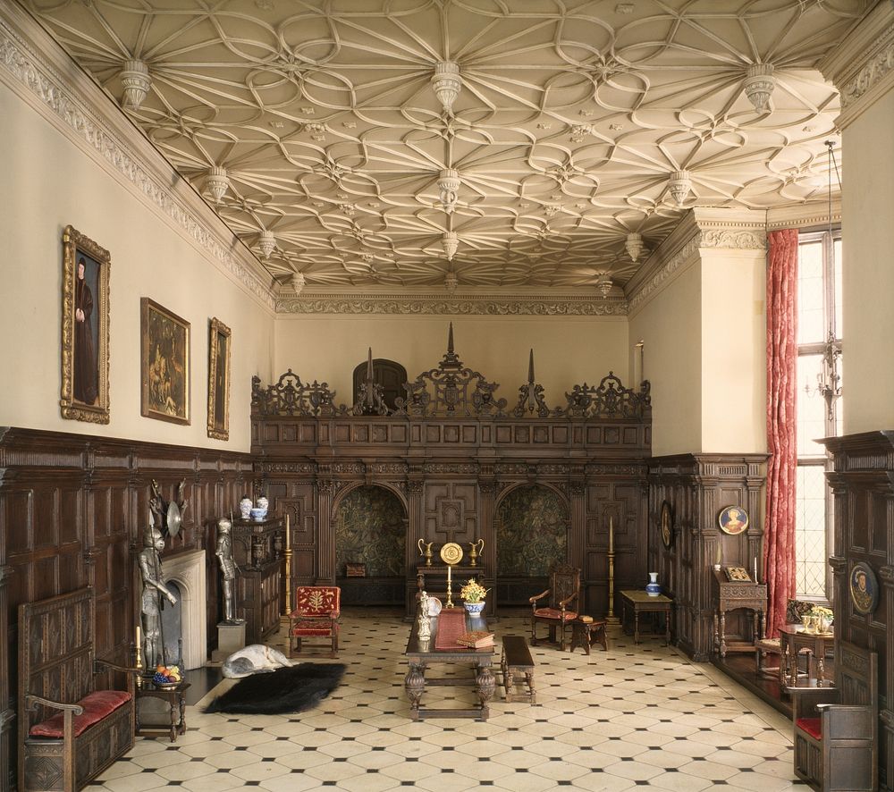 E-1: English Great Room of the Late Tudor Period, 1550-1603 by Narcissa Niblack Thorne (Designer)