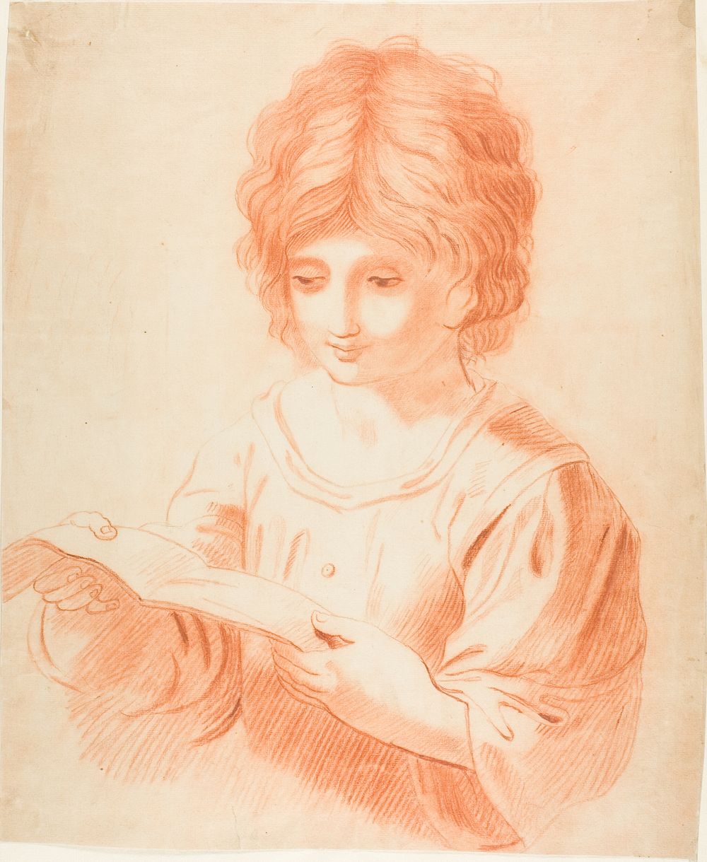 Boy Reading by Guercino