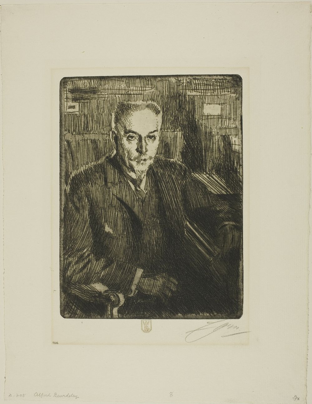 Alfred Beurdeley by Anders Zorn