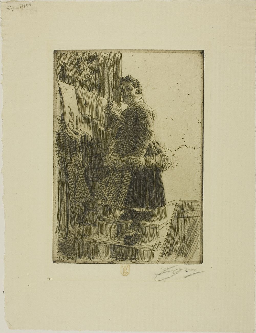The Storehouse by Anders Zorn