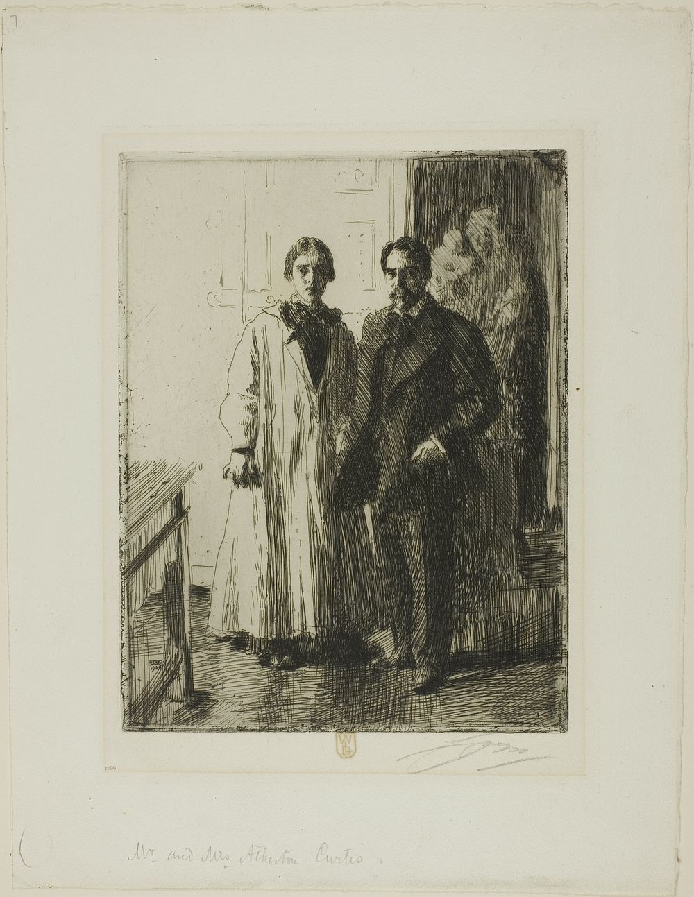 Mr. and Mrs. Atherton Curtis by Anders Zorn
