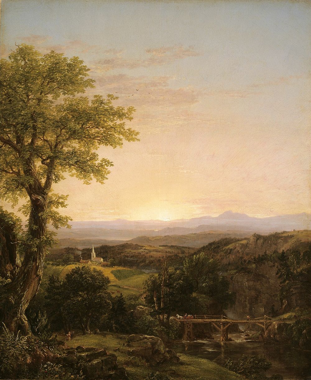 New England Scenery by Thomas Cole