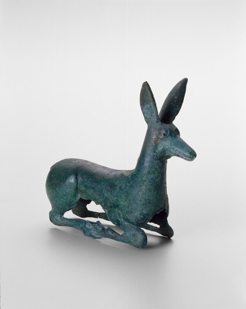 Ornament with Recumbent Deer